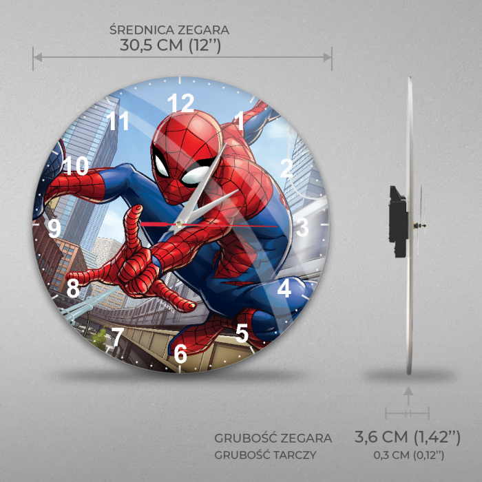Ceas perete Spidermanale [2]