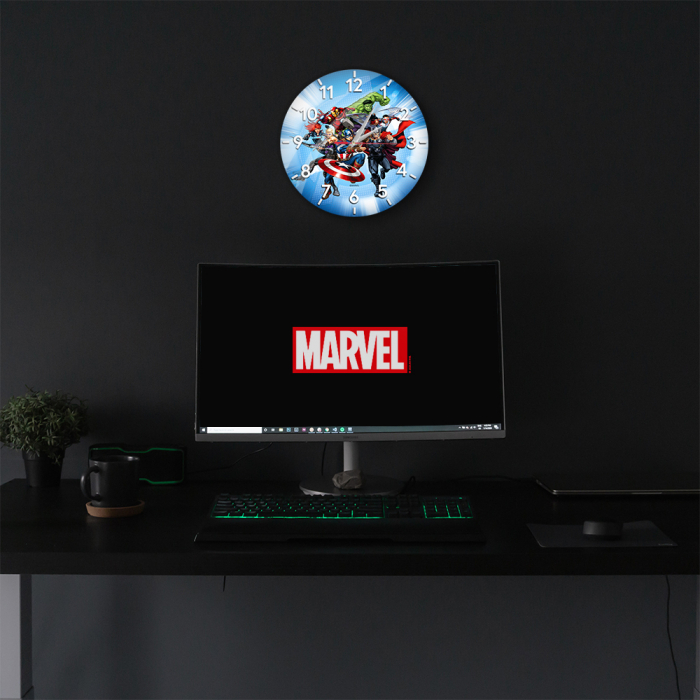 Ceas perete Avengers [8]