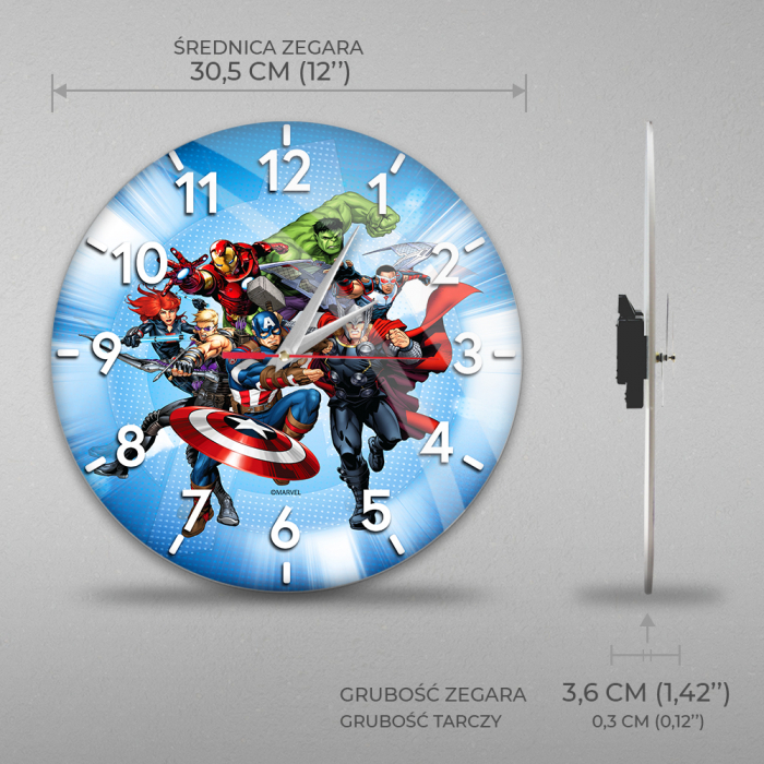 Ceas perete Avengers [2]