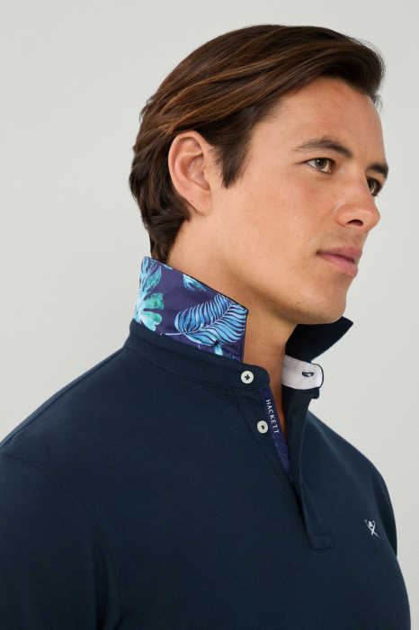 Tricou polo Hackett London Polo Swim Trim Palm [4]