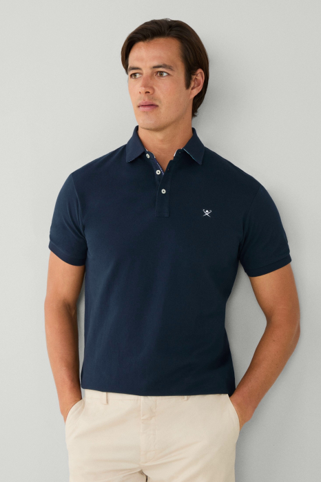 Tricou polo Hackett London Polo Swim Trim Palm [1]