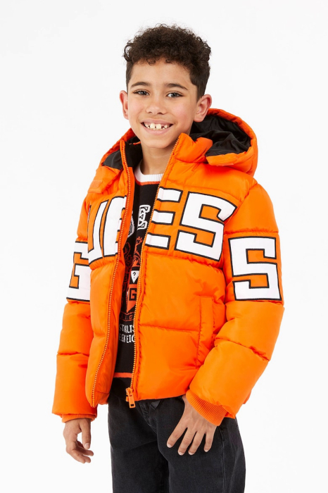 Geaca copii Guess cu imprimeu logo L4BL04 [3]