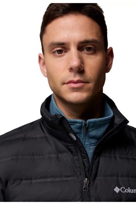 Geaca barbati Columbia Lake 22 Down 2086314010 neagra cu gluga si puf natural [5]