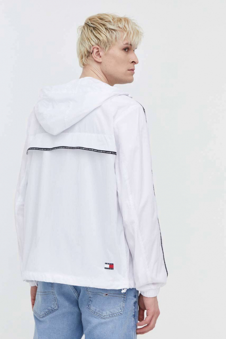 Geaca barbati Tommy Jeans culoarea alb, de tranzitie [2]