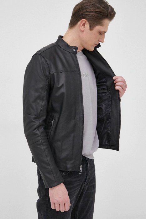 Geaca de piele Michael Kors CF98CF17KS [7]