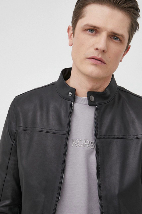 Geaca de piele Michael Kors CF98CF17KS [8]