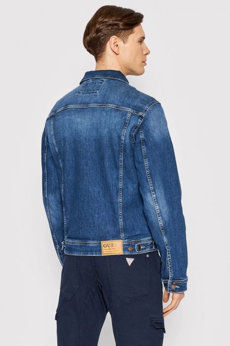 Jacheta de denim Guess cu aspect decolorat M1YXN1 [2]