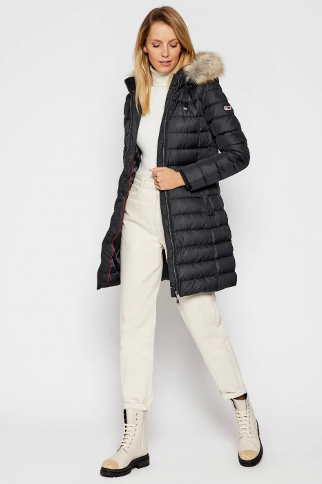 Geaca Tommy Hilfiger din puf Essential DW0DW09060 [5]