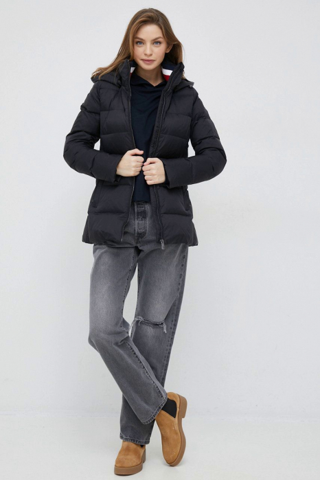 Geaca Tommy Hilfiger din puf Global WW0WW37455 [3]