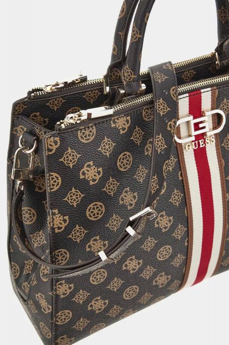 Women's bag Guess Nelka mocha logo PG930707 [5]