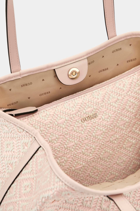 Geantă damă Guess Maxi Vikky roz pal cu pouch detașabil HWWR93 [3]