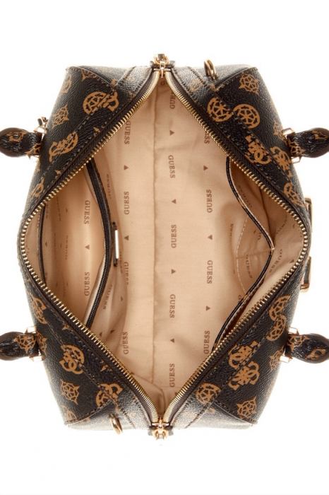 Geanta dama Guess Nelka Box Satchel Mocha PG930705 [6]