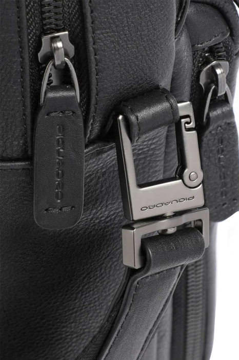 Geanta laptop piele neagra Piquadro eleganta business [7]