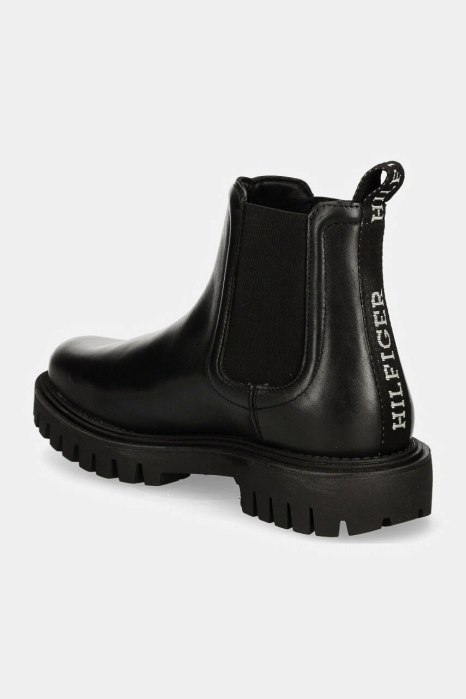 Tommy Hilfiger CHUNKY FM0FM05197 Men’s Chelsea Boots Genuine Leather [4]