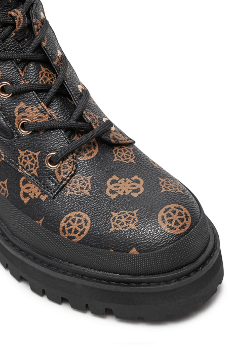 Ghete dama negre cu monogram Guess Badae2 FLFBD2 [7]