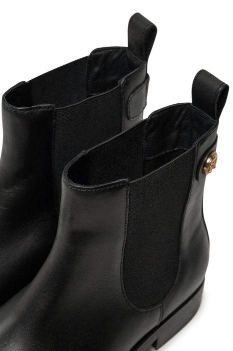 Ghete dama Chelsea negre din piele Tommy Hilfiger FW0FW08184 [4]