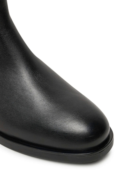 Ghete dama Chelsea negre din piele Tommy Hilfiger FW0FW08184 [5]