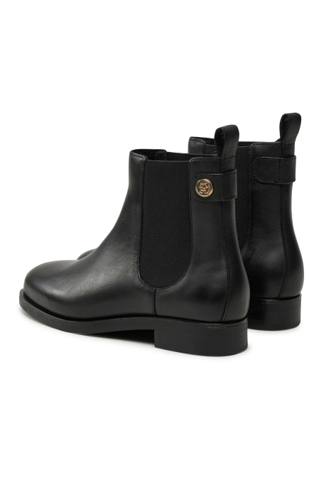 Ghete dama Chelsea negre din piele Tommy Hilfiger FW0FW08184 [3]