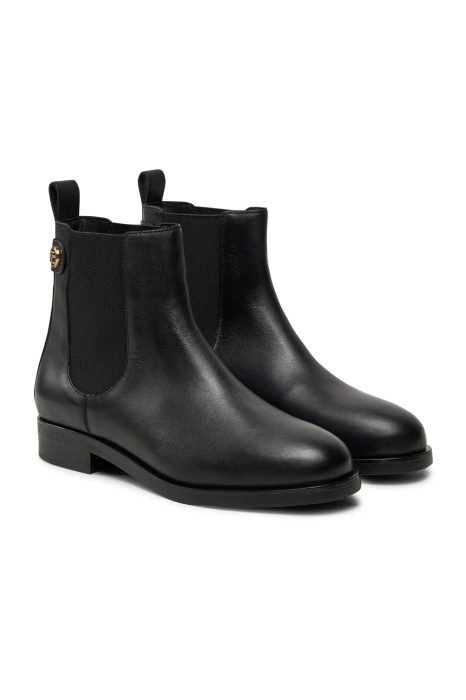 Ghete dama Chelsea negre din piele Tommy Hilfiger FW0FW08184 [2]