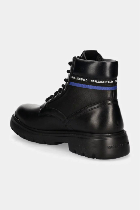 Ghete barbati Karl Lagerfeld MASON KL13055 din piele naturala [4]