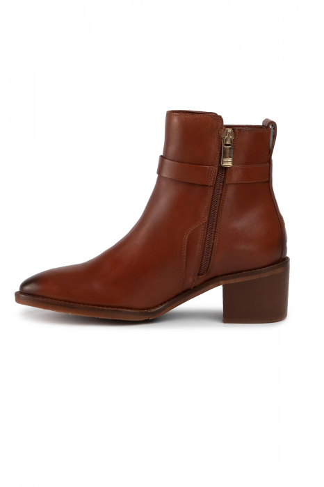 Ghete Tommy Hilfiger Botine Th Hardware Leather Mid Bootie [2]