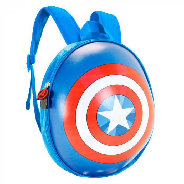 Ghiozdan copii Avengers - Capitan America eggy, design 3D [4]