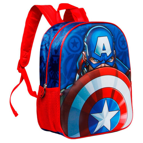 Ghiozdan copii Marvel Avengers - Captain America 3D [3]