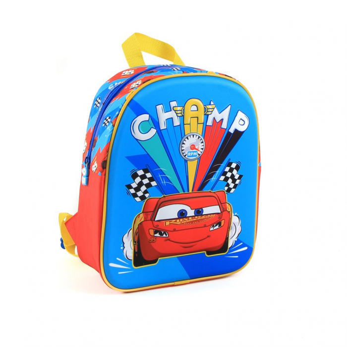 Ghiozdan Disney Cars 3D, 31 x 25 x 10 cm [2]