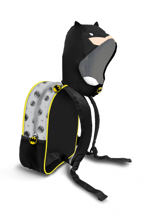 School bag with hood by Batman [3]