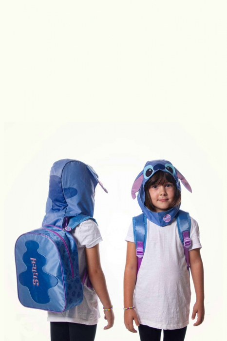 School bag with hood by Lilo & Stitch [4]