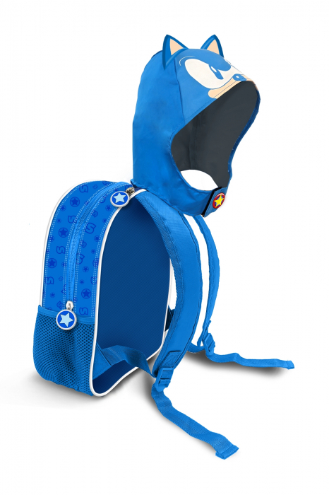 Ghiozdan gradinita Sonic cu gluga [3]