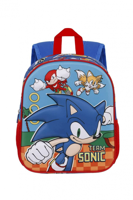 Ghiozdan gradinita 3D Sonic Team [1]