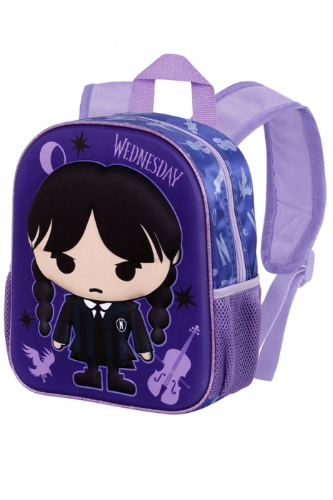 Ghiozdan gradinita 3D Wednesday Chibi [3]