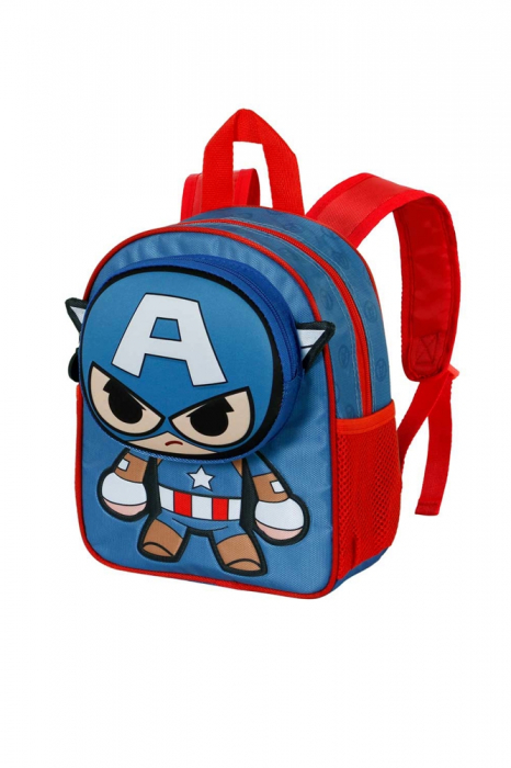 Ghiozdan gradinita Captain America Bubblehead [4]