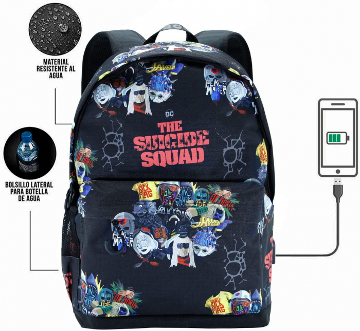 Ghiozdan DC Comics Suicide Squad Taskforce [3]
