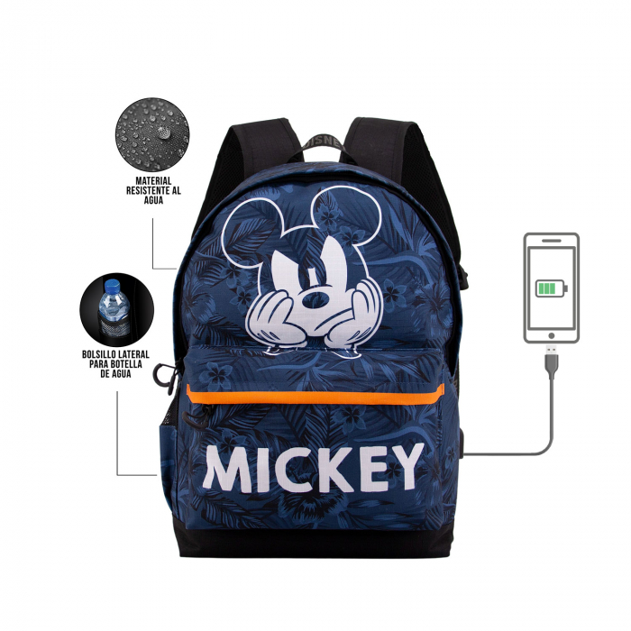 Ghiozdan Mickey Mouse Blue HS 1.3, 37 X 45 X 15 cm [2]