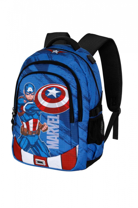 Captain America Gears school Backpack [3]