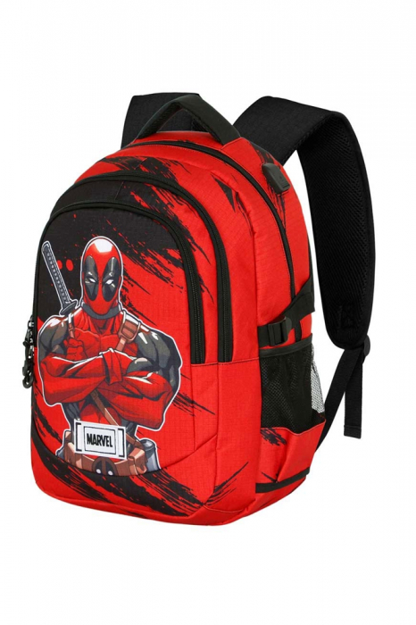 Ghiozdan scoala Plus Deadpool Bad [3]