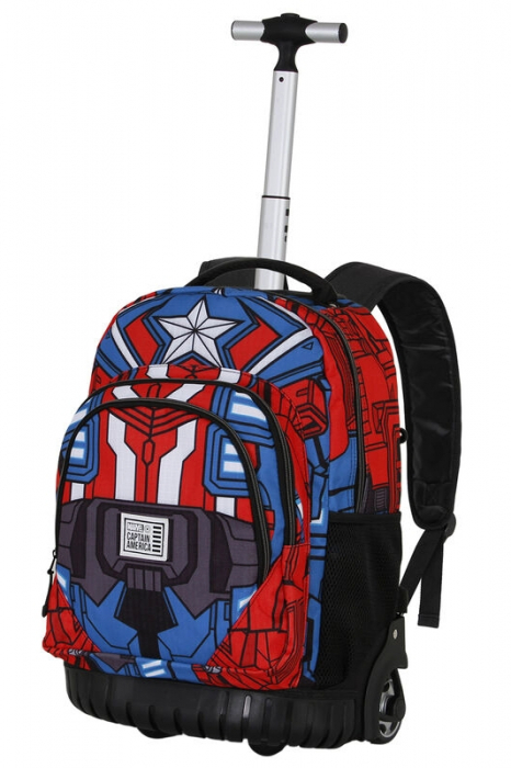 Ghiozdan Troler Captain America Tekk Costume [3]