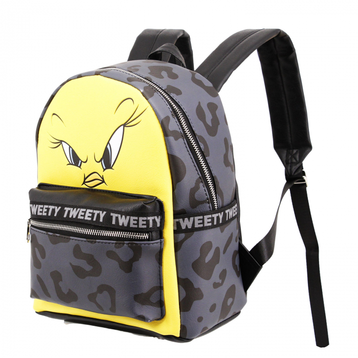Ghiozdan Tweety Yellow Fashion Tweety Trouble, 24 X 32 X 14 cm [3]