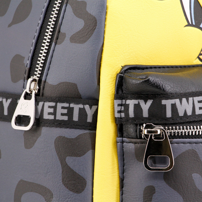 Ghiozdan Tweety Yellow Fashion Tweety Trouble, 24 X 32 X 14 cm [2]