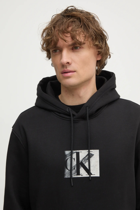 Hanorac Barbati Calvin Klein Jeans J30J327118 cu Gluga [4]