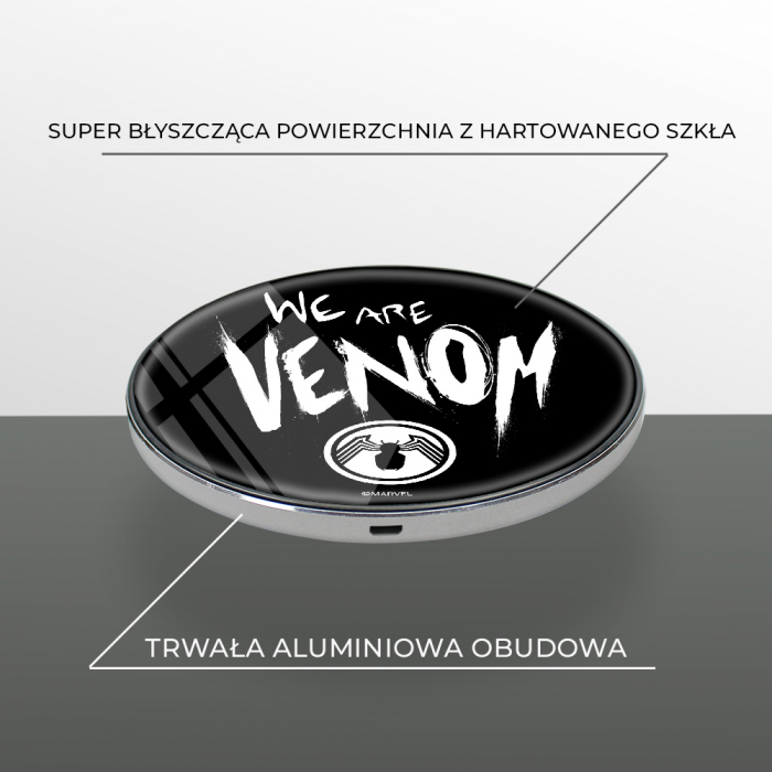 Incarcator wireless Fast Charge Marvel Venom [8]