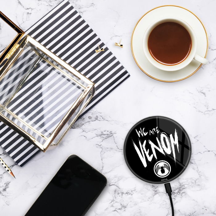 Incarcator wireless Fast Charge Marvel Venom [5]