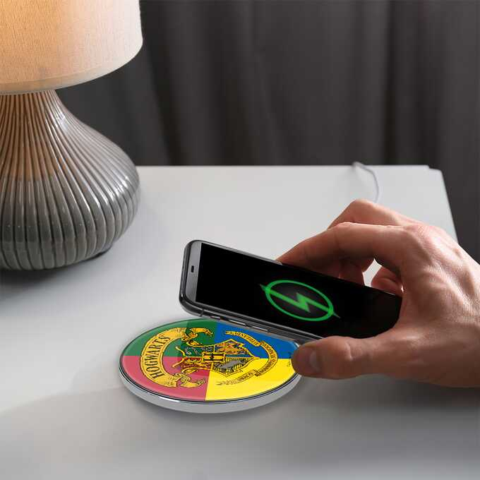 Incarcator wireless Fast Charge Harry Potter Hogwarts [7]