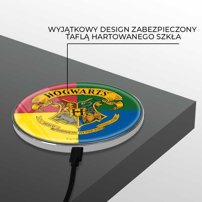 Incarcator wireless Fast Charge Harry Potter Hogwarts [5]