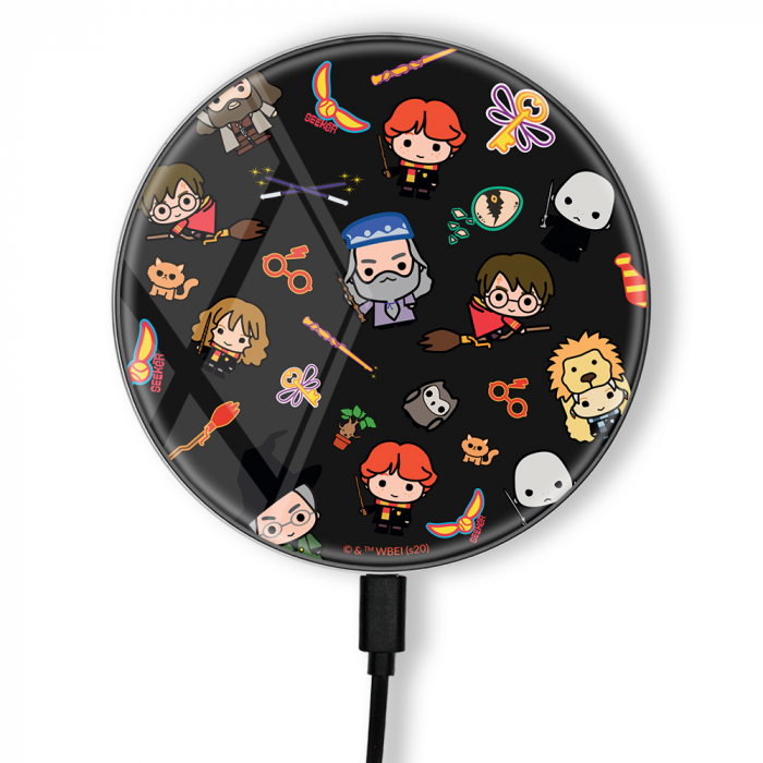 Incarcator wireless Fast Charge Harry Potter Charms [1]