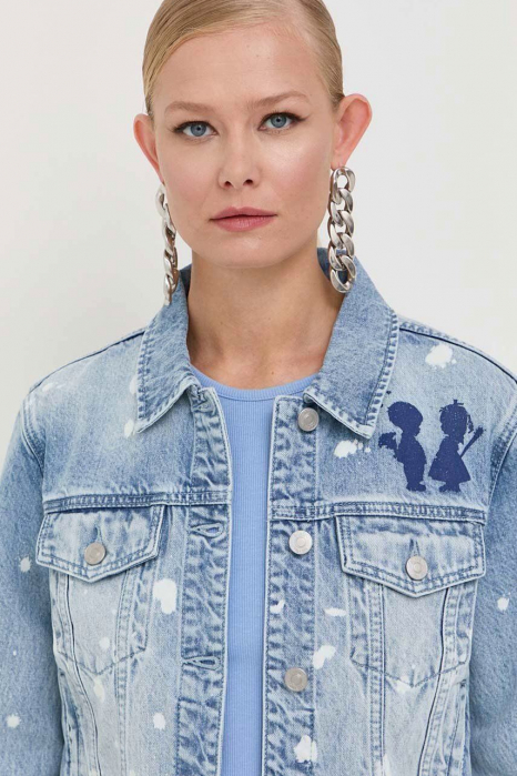 Jacheta din denim Guess Stevie W3GN45 [4]