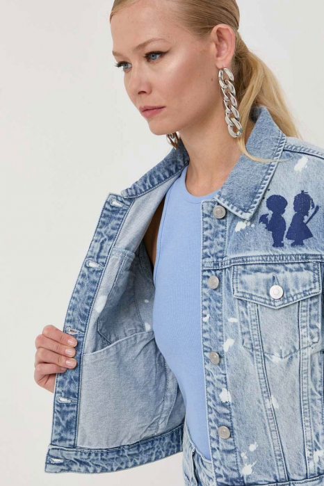 Jacheta din denim Guess Stevie W3GN45 [6]