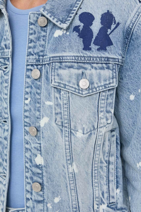 Jacheta din denim Guess Stevie W3GN45 [7]